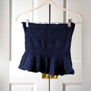 American Eagle Frilly Tube Top